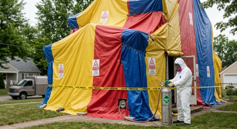 Termite Tenting in Marietta, GA